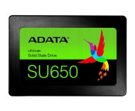 Dysk wewnętrzny ADATA Ultimate SU650 512G 2.5'' S3 3D TLC Retail